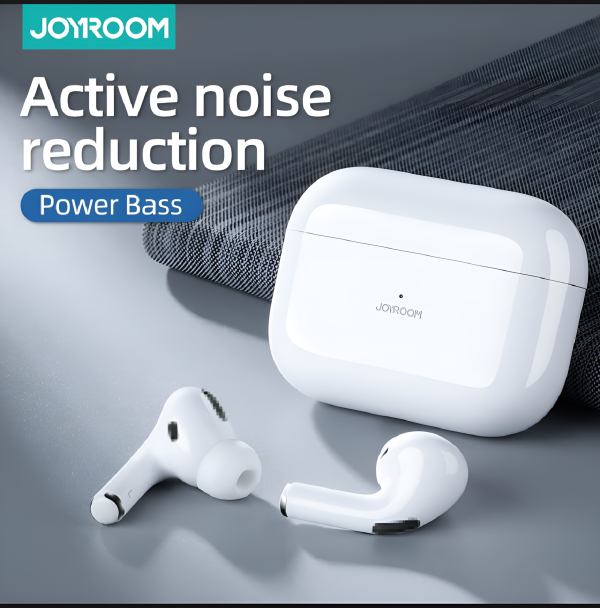 JOYROOM Pro 2 Wireless Earbuds with ANC & Case – For iOS & Android