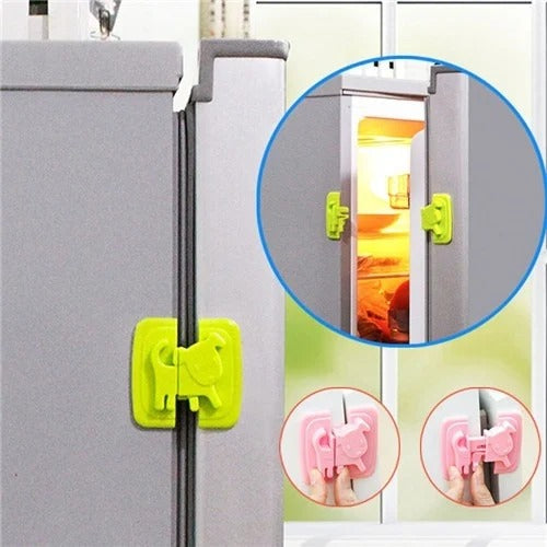 Cute Dog Shape Baby Safety Lock – Fridge, Cabinet & Toilet Lock