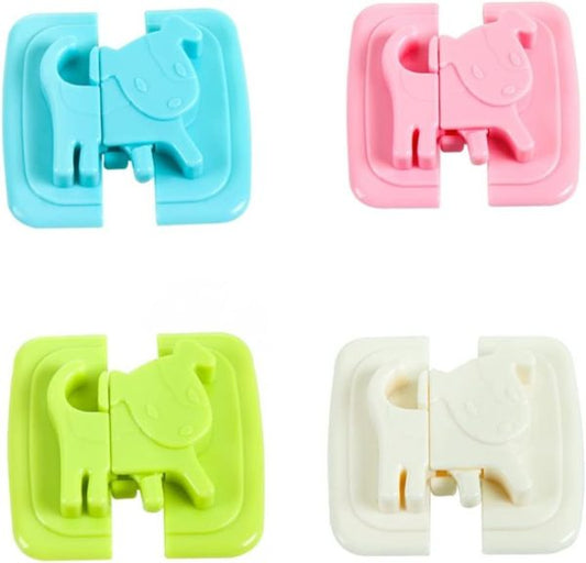 Cute Dog Shape Baby Safety Lock – Fridge, Cabinet & Toilet Lock