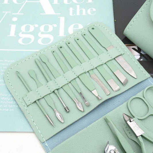 16-in-1 Nail Care Kit – Manicure & Pedicure Set with Case