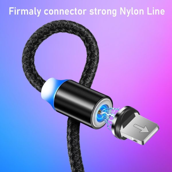 3-in-1 Magnetic Charging Cable | Fast Charge for iPhone, Type-C & Micro USB