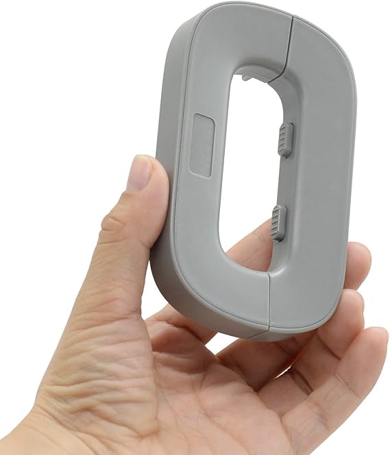 Child Safety Fridge Lock – Double Button, Adhesive, Random Colour
