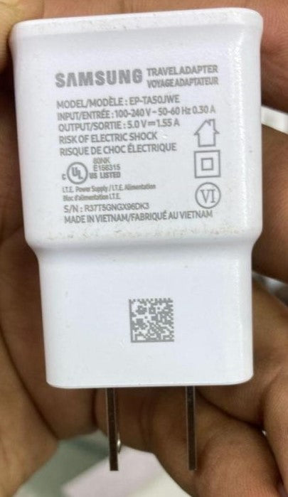 Samsung Fast Charging Adapter – USB Wall Charger for All Devices | Compact & Safe