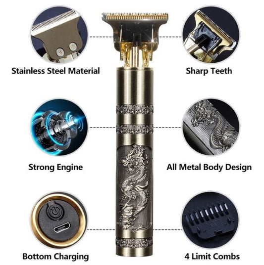 Rechargeable Men’s Shaver – Precision Blade Trimmer